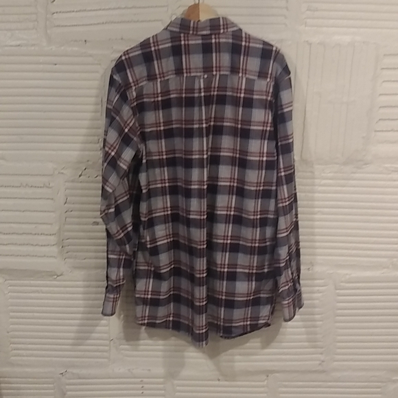 Bob Timberlake plaid button down shirt size large Tall - Picture 5 of 5